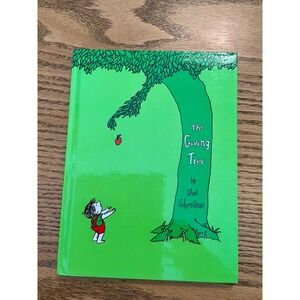 The Giving Tree by Shel Silverstein Hardcover Childrens Book HarperCollins